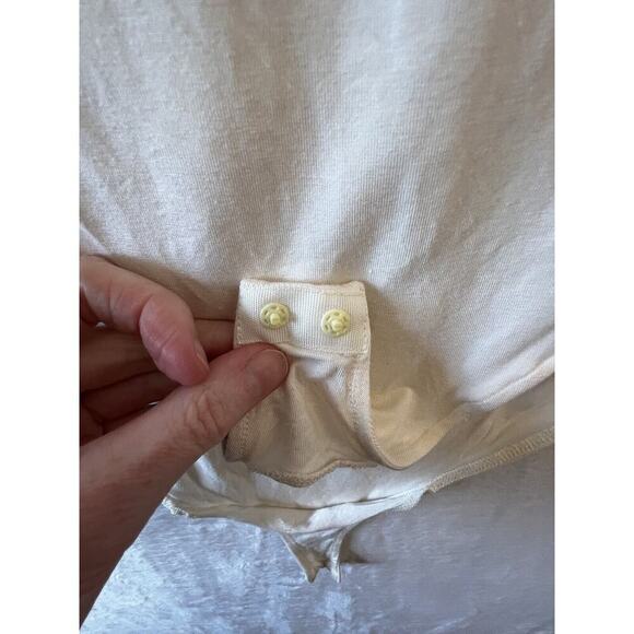& Other Stories Women's Bodysuit Size L Los Angeles Atelier Cream Quiet Luxury - Picture 7 of 10